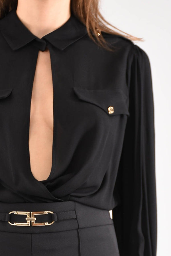 ELISABETTA FRANCHI camicia a body