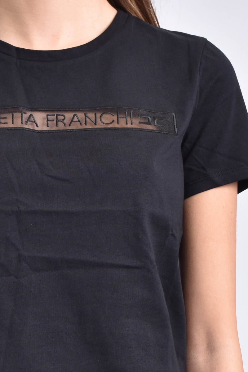 ELISABETTA FRANCHI t-shirt con logo