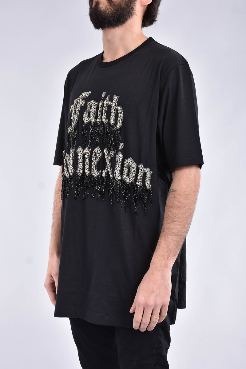 FAITH CONNEXION T-shirt con applicazioni