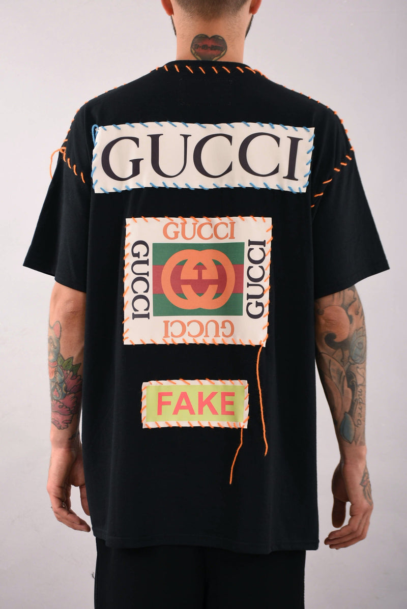 DANIELE IOV FAKECVSTOM T-shirt in cotone