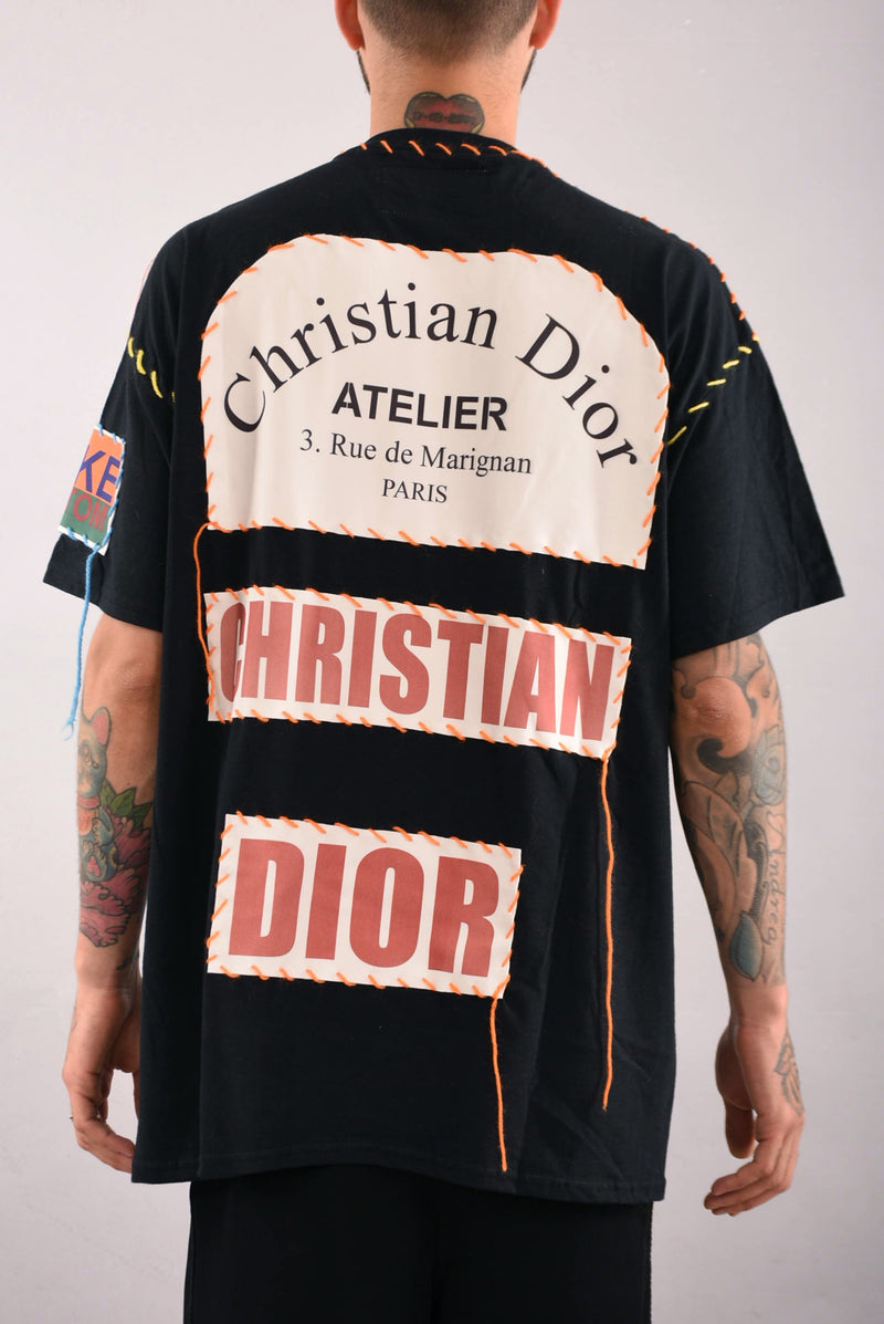 DANIELE IOV FAKECVSTOM T-shirt in cotone