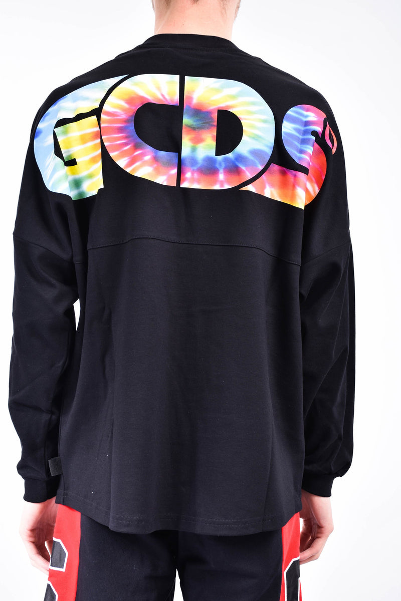 GCDS T-shirt girocollo tie dye logo