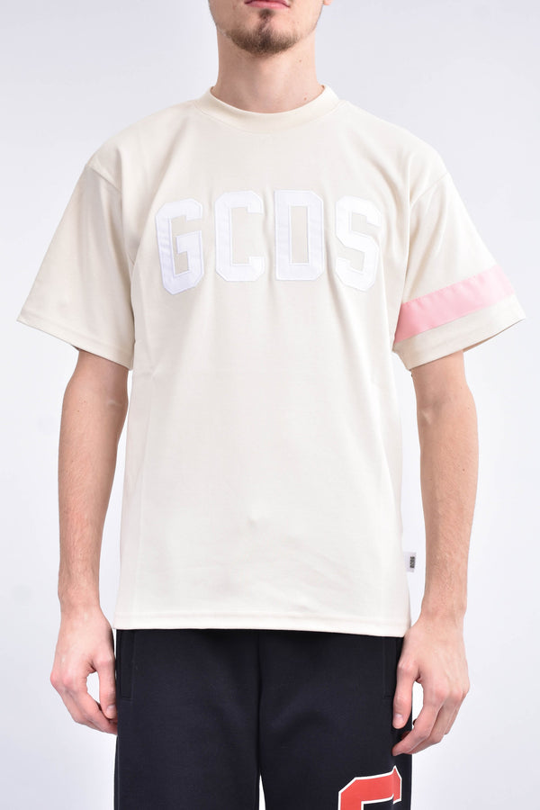 GCDS T-shirt girocollo con logo