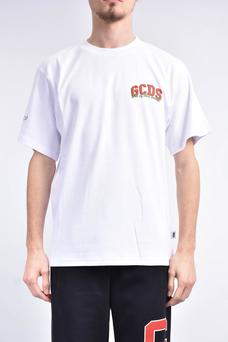 GCDS T-shirt girocollo con stampa