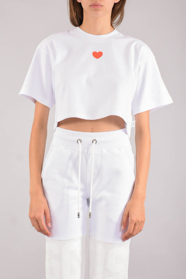 GCDS t-shirt crop