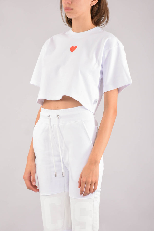 GCDS t-shirt crop