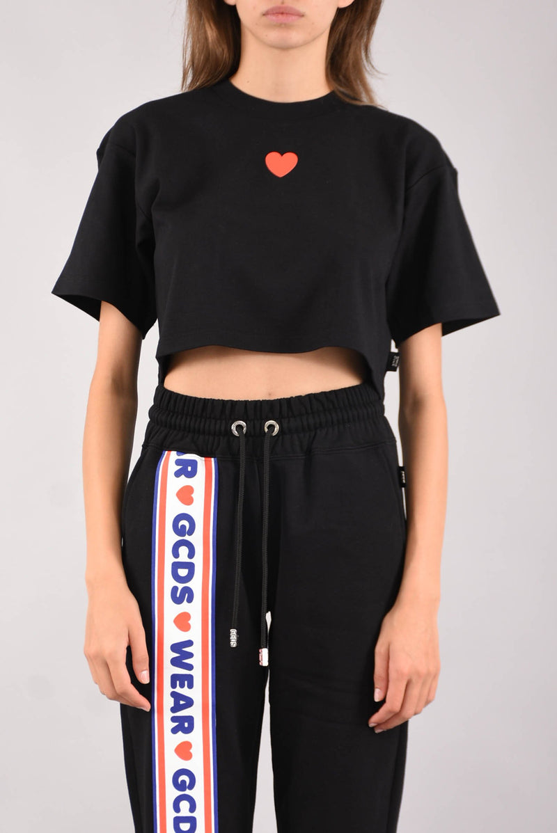 GCDS t-shirt crop