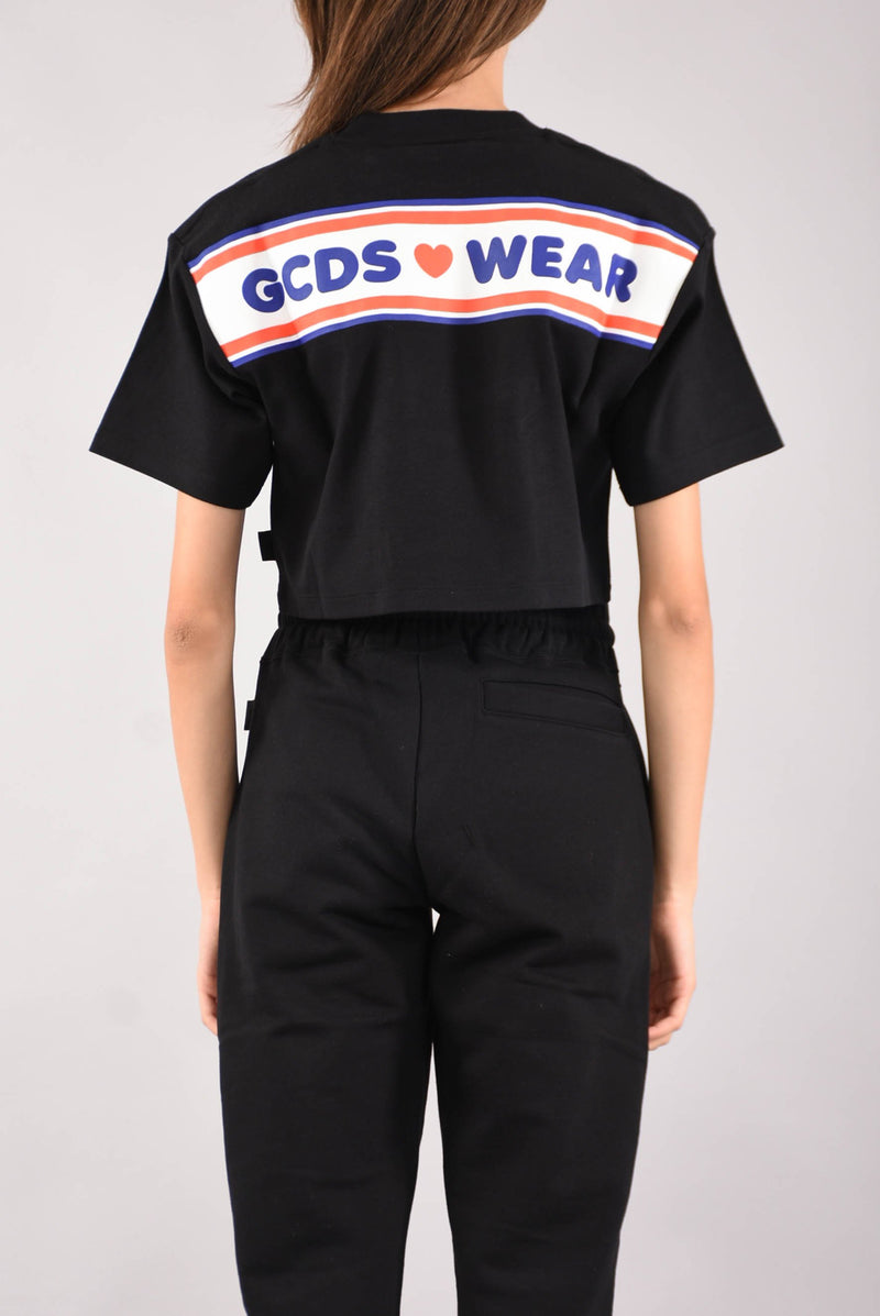 GCDS t-shirt crop