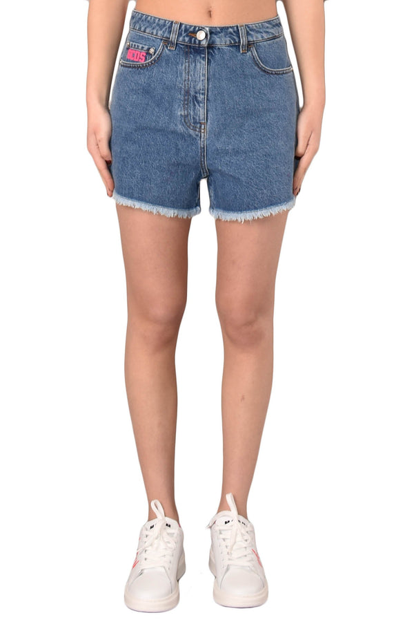 GCDS SHORTS IN DENIM