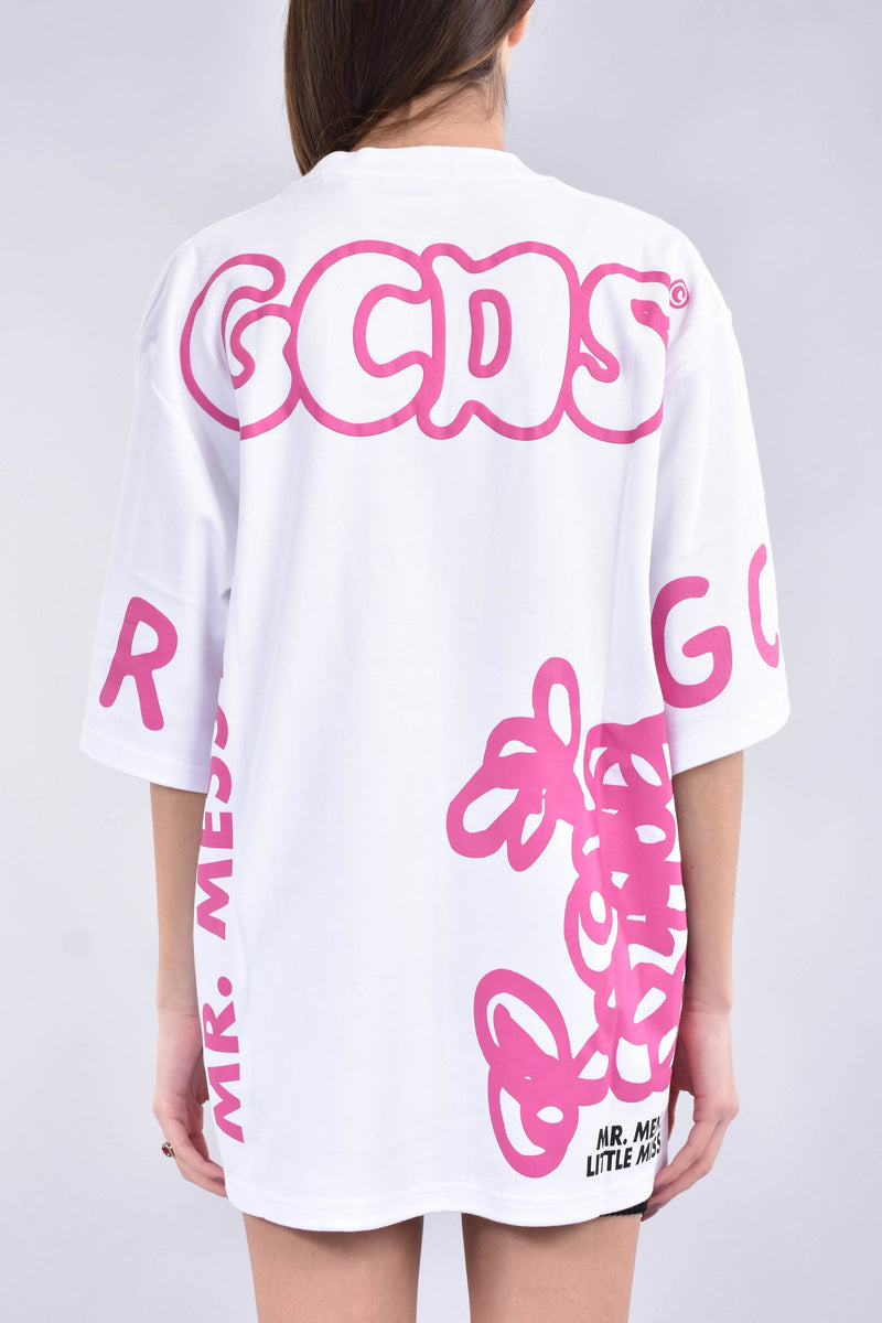 GCDS t-shirt mr Messy