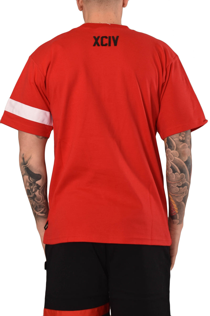 GCDS T-SHIRT GIROCOLLO CON LOGO