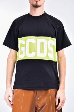 GCDS T-shirt band logo girocollo