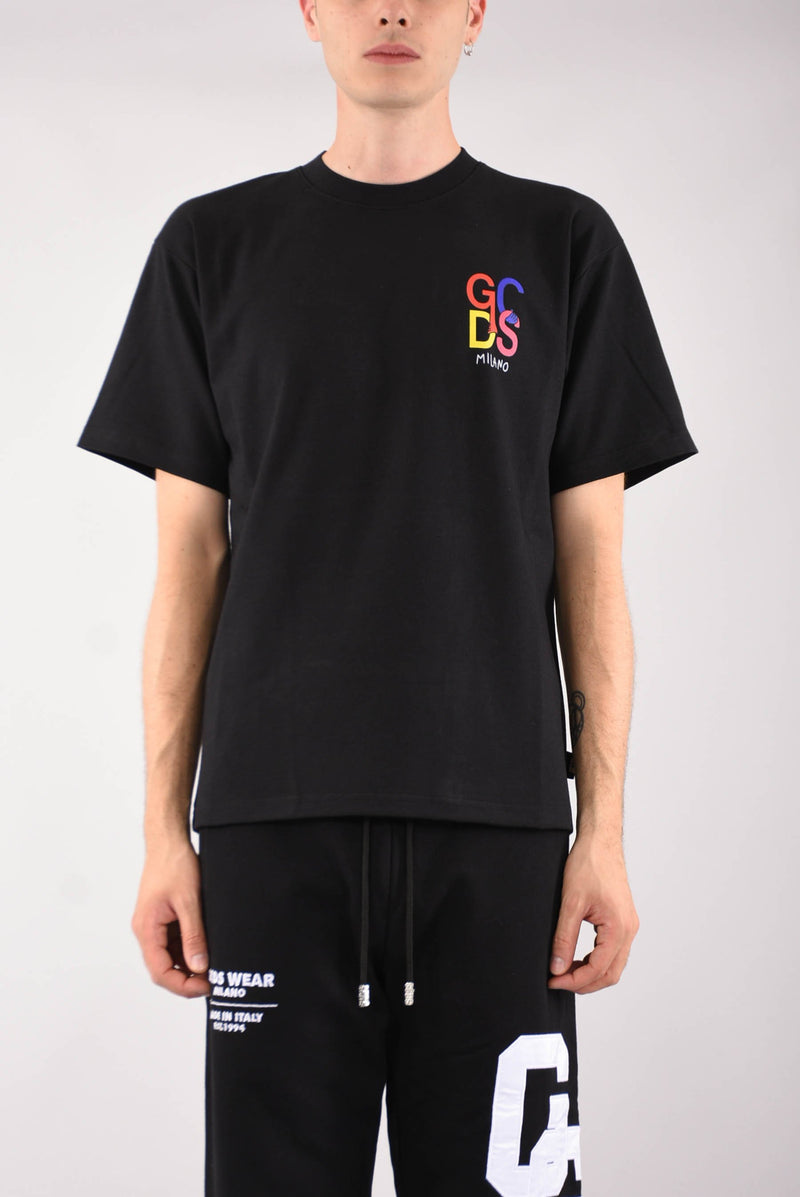 GCDS T-shirt girocollo con logo