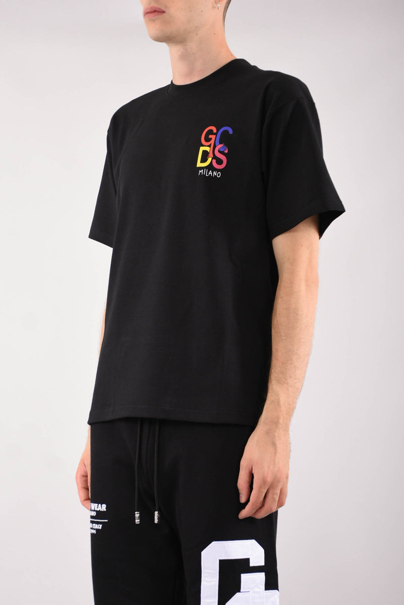 GCDS T-shirt girocollo con logo