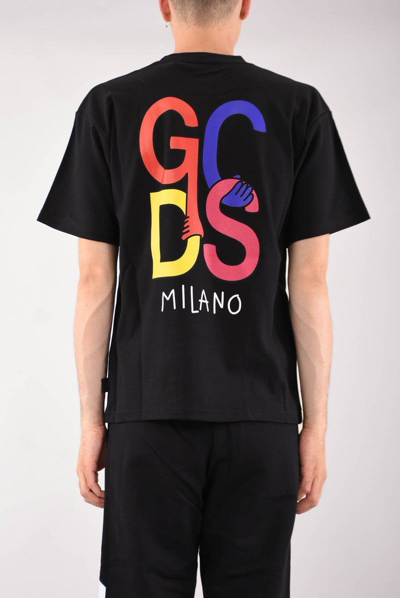 GCDS T-shirt girocollo con logo