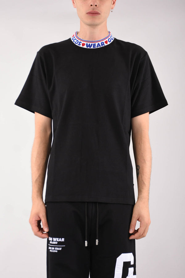 GCDS T-shirt girocollo con logo