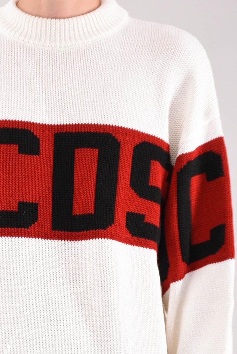 GCDS Maglia lupetto con logo