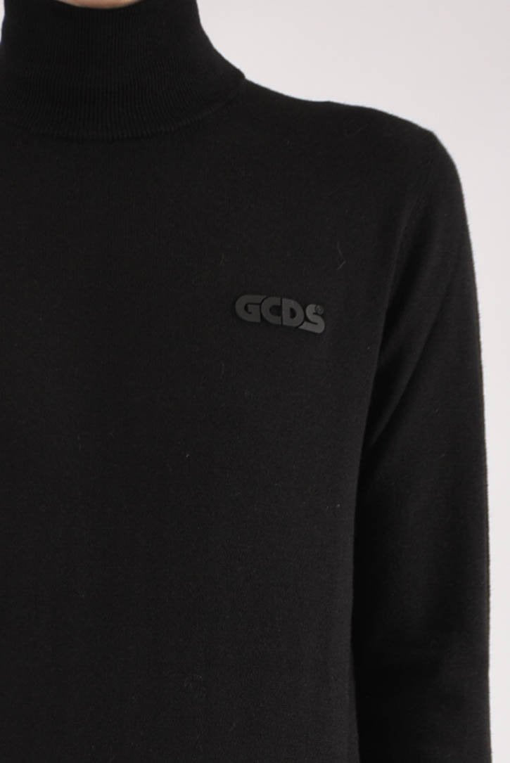 GCDS Maglia collo alto con logo