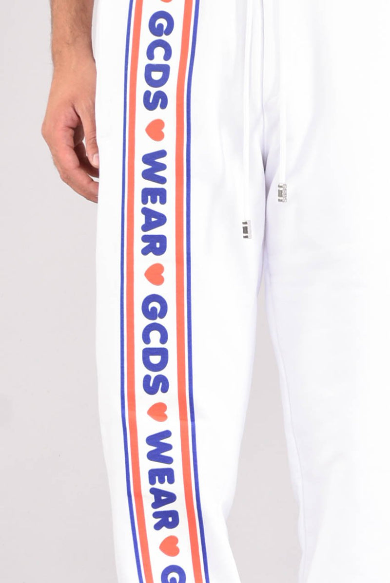 GCDS Pantaloni in felpa con logo