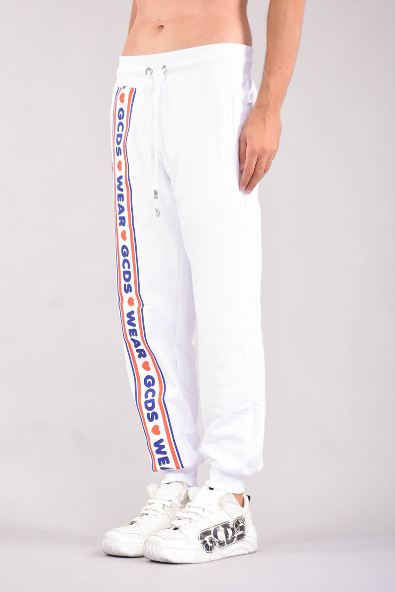 GCDS Pantaloni in felpa con logo