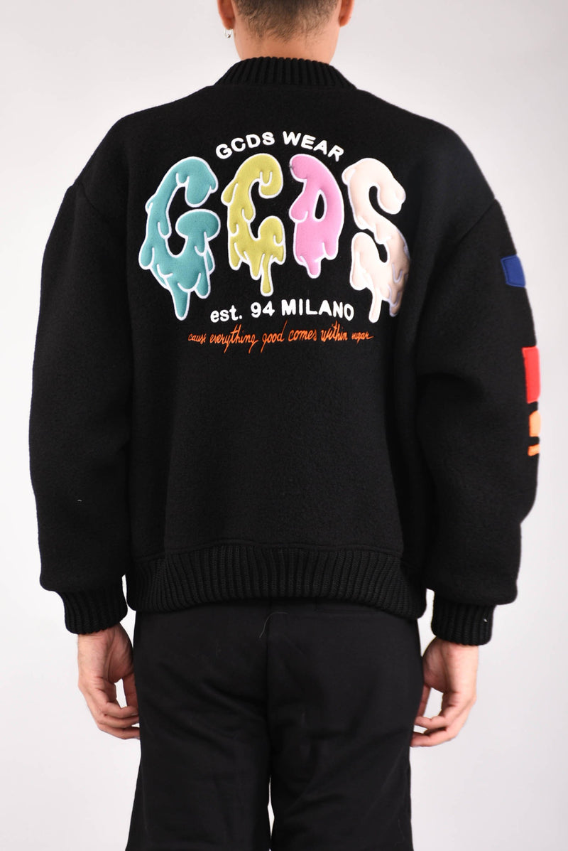 GCDS Bomber con logo