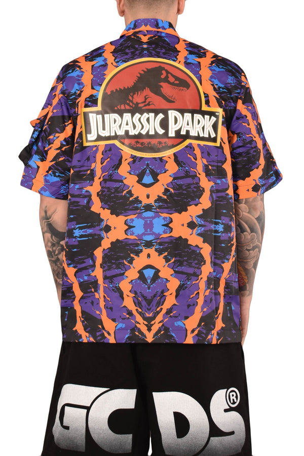 GCDS CAMICIA SCARS JURASSIC PARK