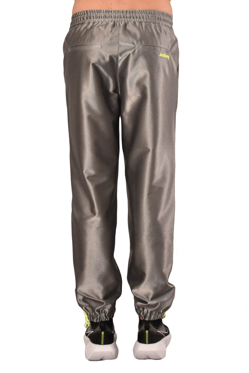 ICEBERG PANTALONI METALLICI JOGGING