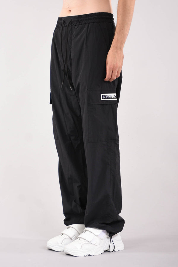 ICEBERG Pantaloni cargo in nylon