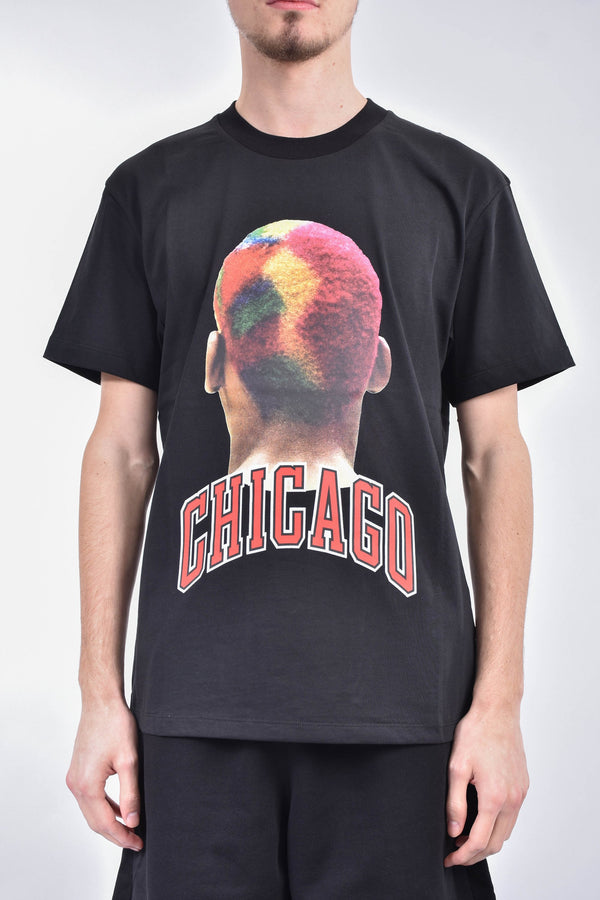 IH NOM UH NIT T-shirt whit chicago player print on front and logo number