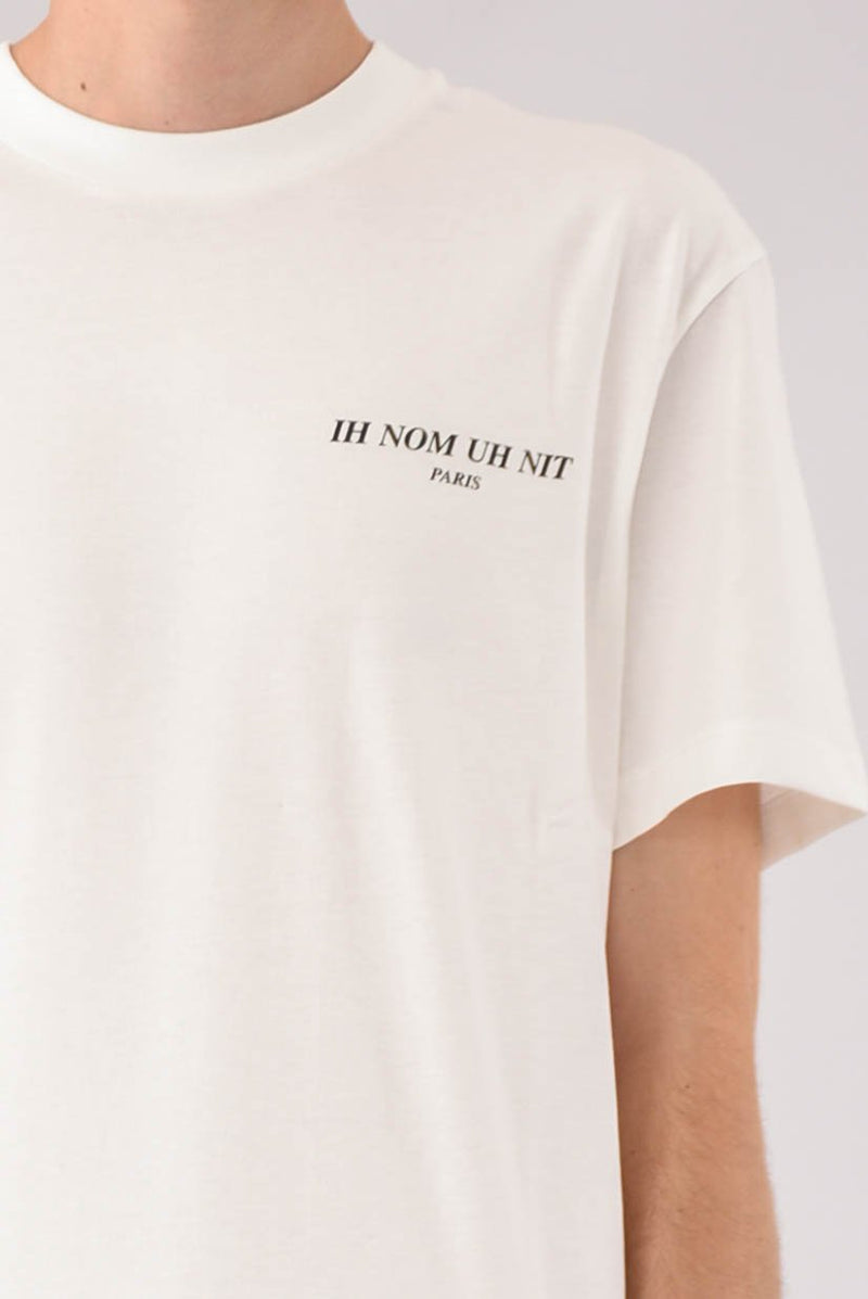 IH NOM UH NIT T-shirt classic fit whit small logo