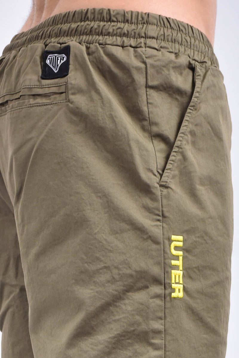 IUTER Bermuda jogger in cotone