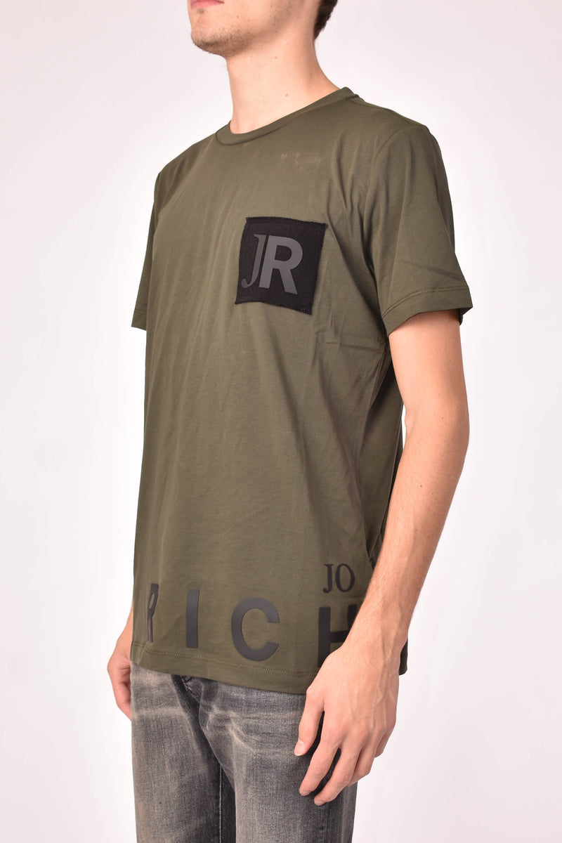 JOHN RICHMOND T-SHIRT SPITZE GIROCOLLO