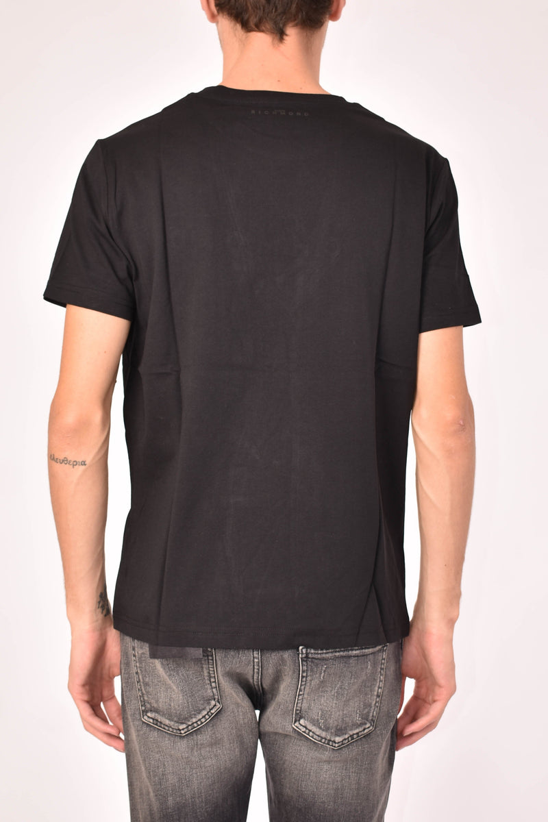 JOHN RICHMOND T-SHIRT ESCORIAL GIROCOLLO