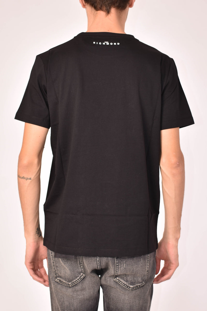 JOHN RICHMOND T-SHIRT WANCA  GIROCOLLO