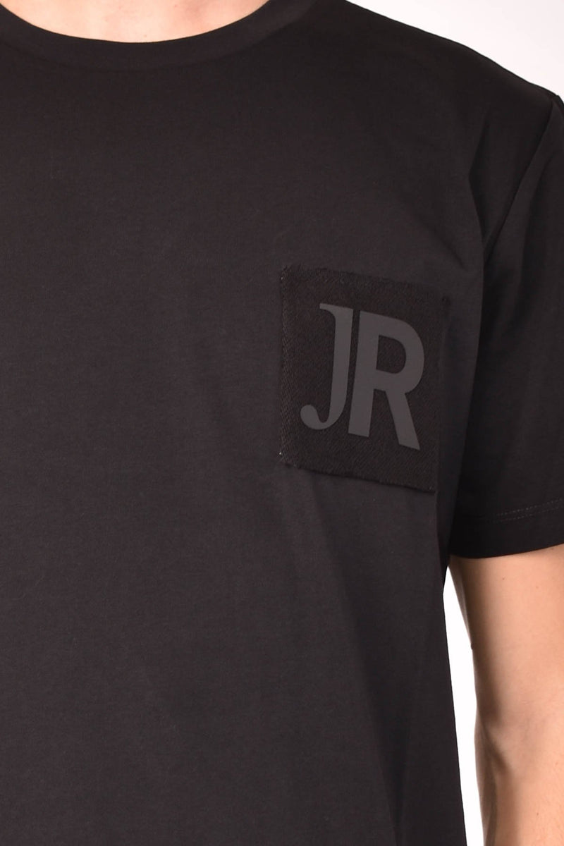 JOHN RICHMOND T-SHIRT SPITZE  GIROCOLLO