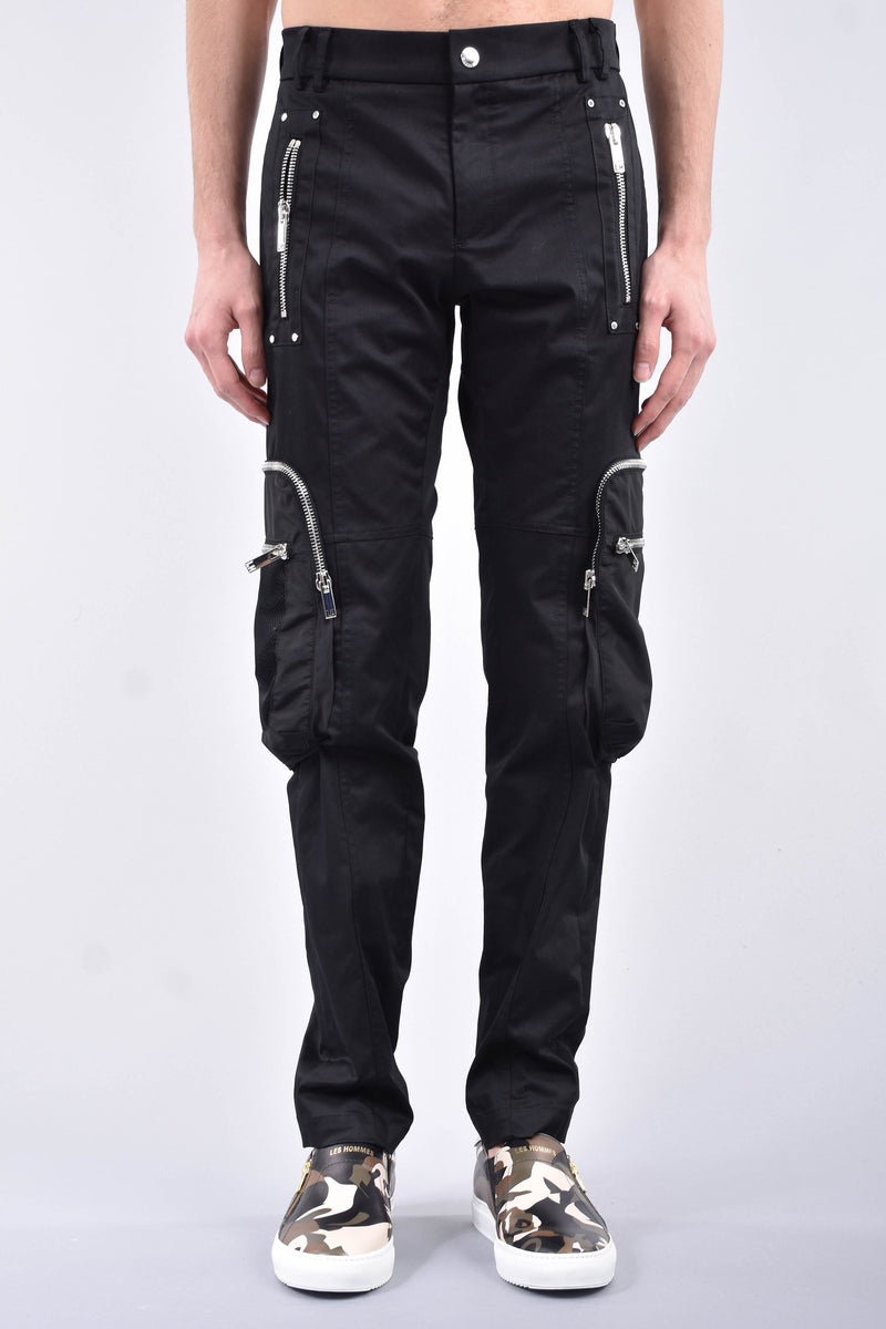 LES HOMMES Pantaloni cargo in cotone