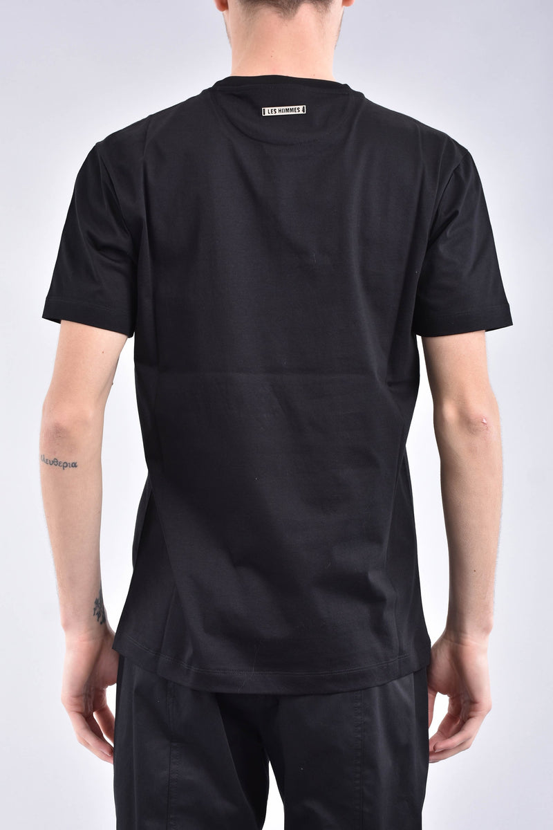 LES HOMMES T-shirt con logo in cotone