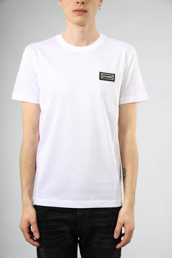 LES HOMMES T-shirt con logo in cotone