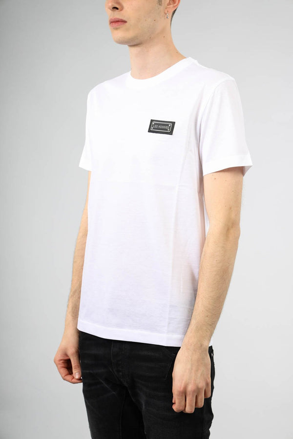 LES HOMMES T-shirt con logo in cotone