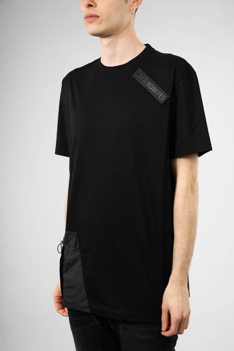 LES HOMMES T-shirt con logo in cotone