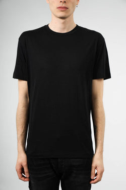 LES HOMMES T-shirt con dettaglio in lyocell