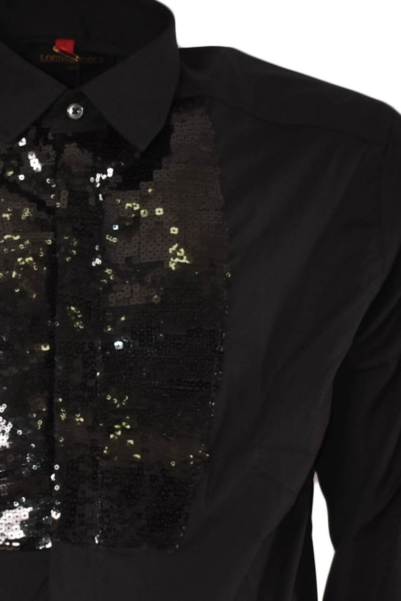 LORDS & FOOLS CAMICIA CON PAILLETTES