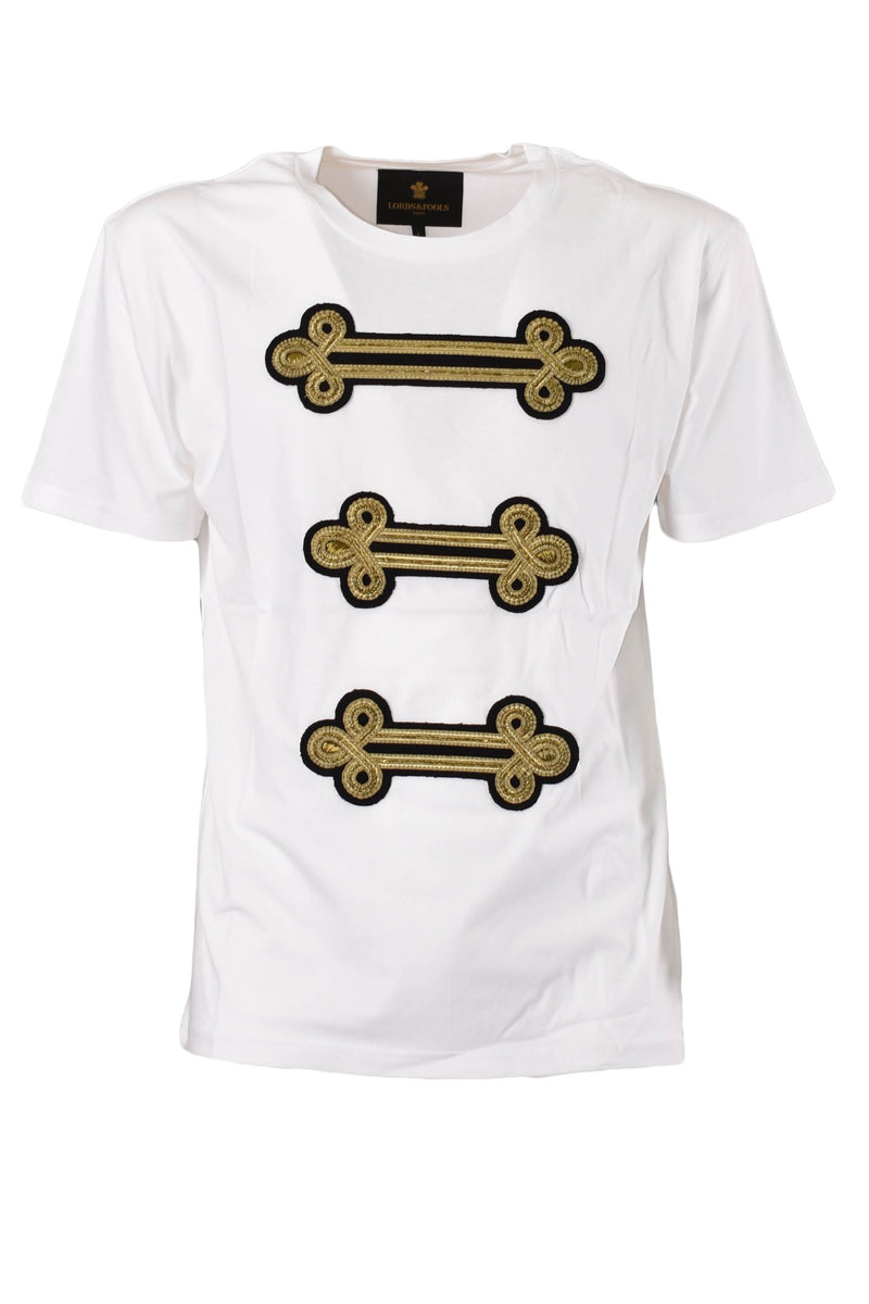 LORDS & FOOLS T-SHIRT CON APPLICAZIONI