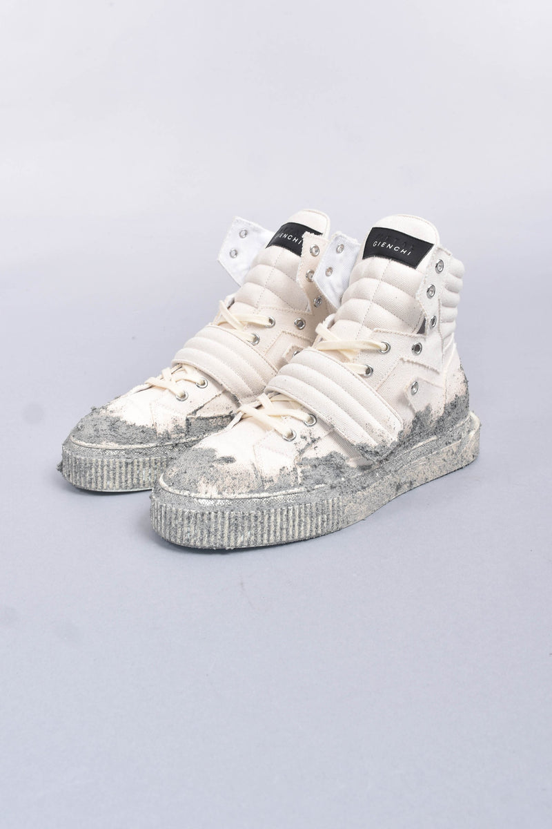 GIENCHI METAL Sneakers hypnos cement in canvas