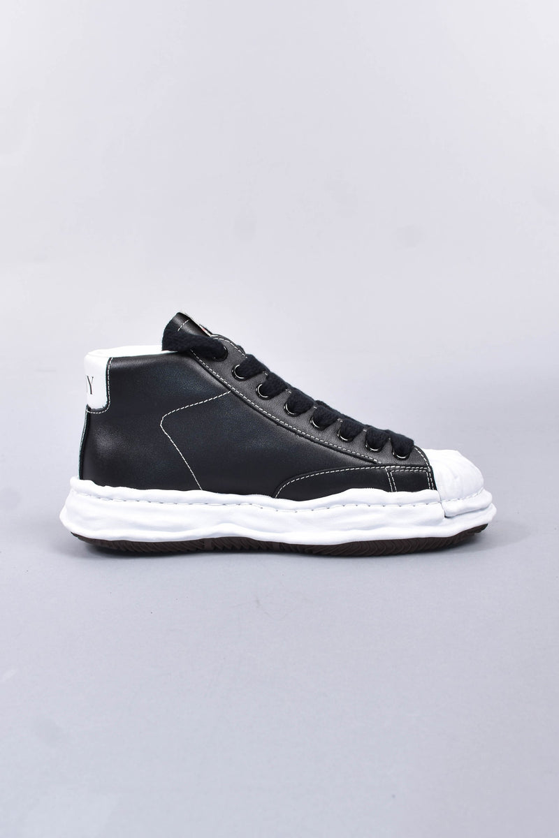 MAISON MIHARA YASUHIRO Sneakers alta blakey in pelle