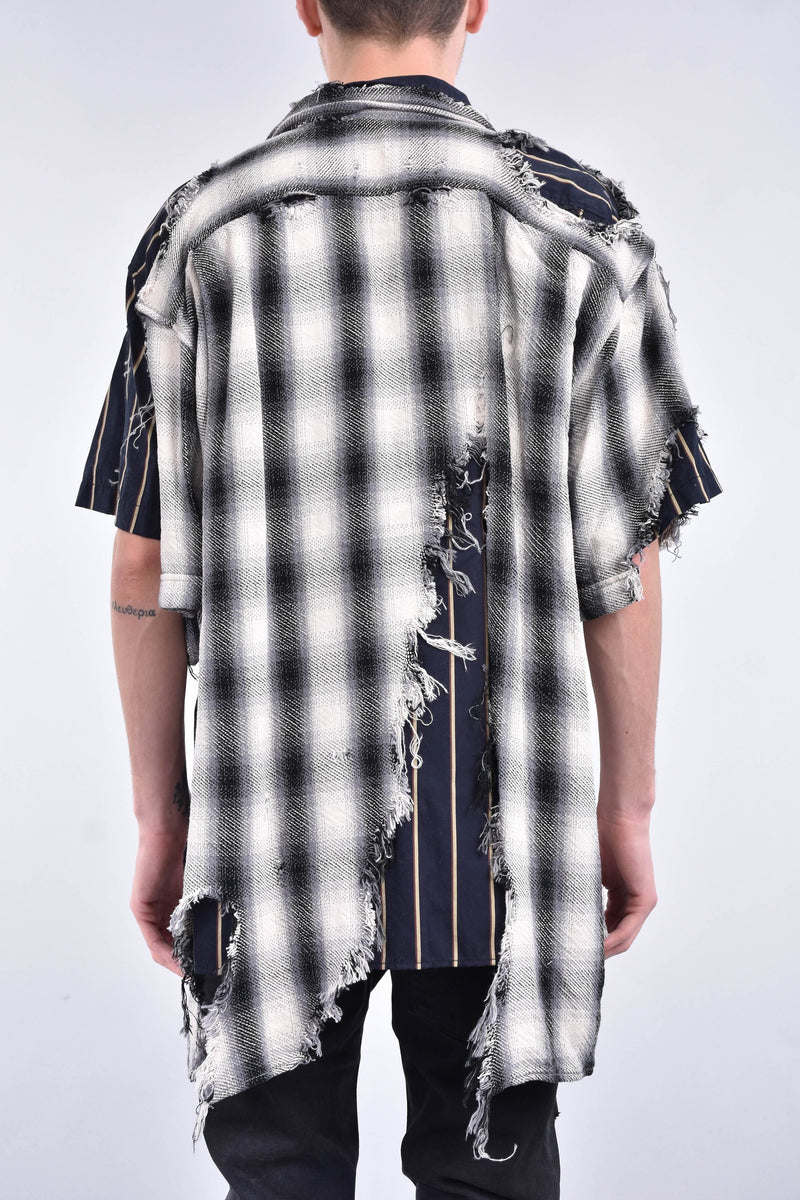 MAISON MIHARA YASUHIRO Camicia broken layer