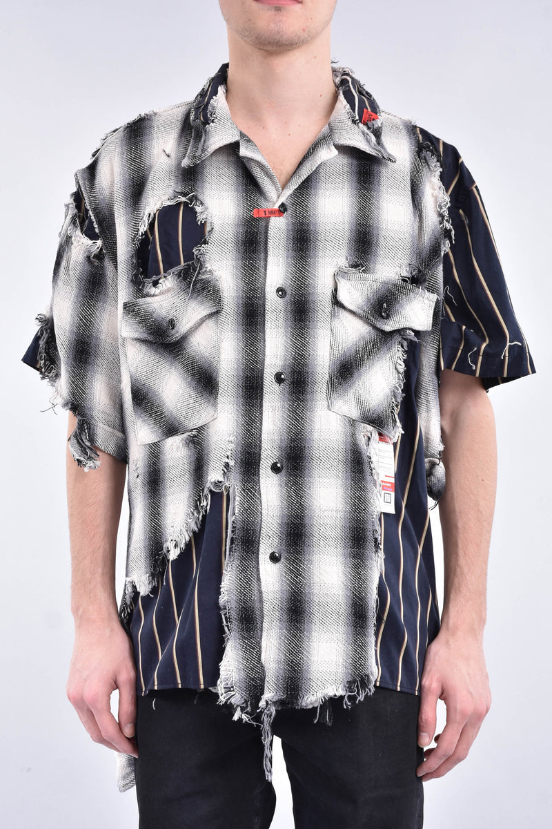 MAISON MIHARA YASUHIRO Camicia broken layer