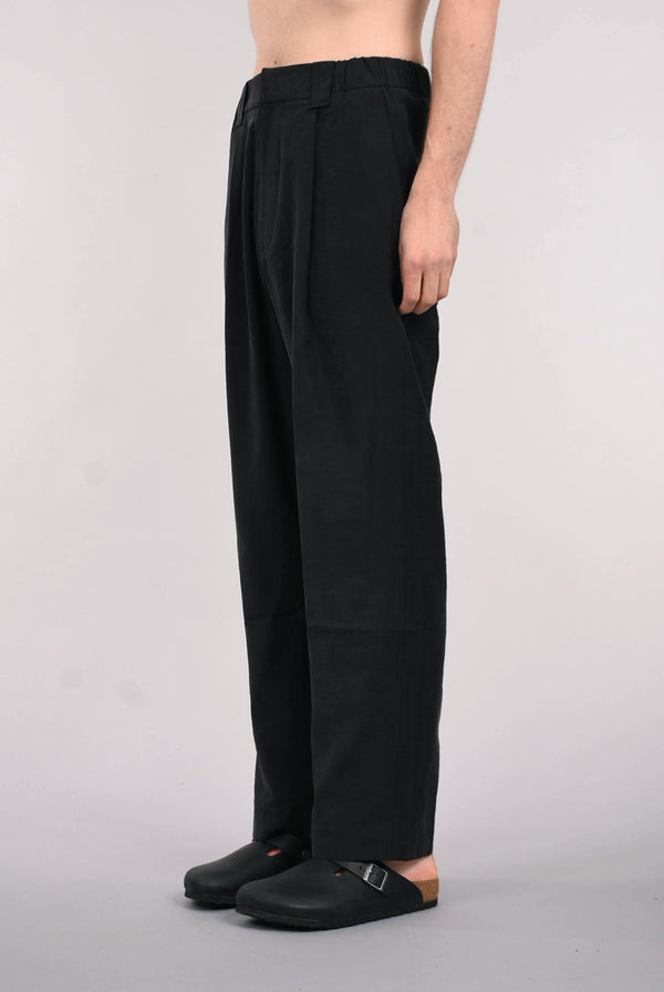 MOUTY Pantaloni jogger con pinces in viscosa