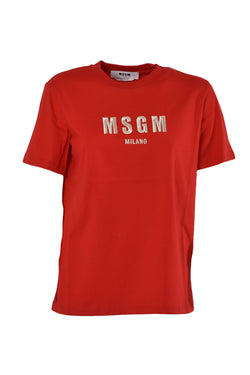 MSGM T-SHIRT CON LOGO