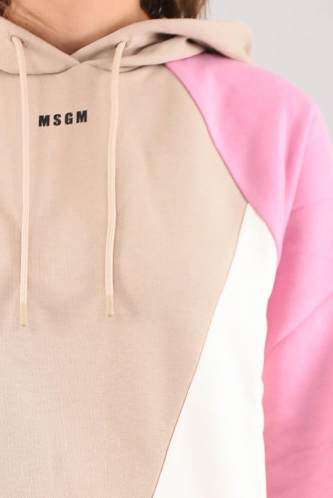 MSGM felpa con cappuccio